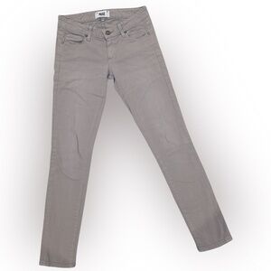 PAIGE Women's Skinny Jeans in Light Gray